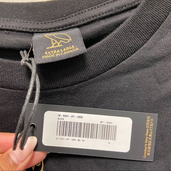 October’s Very Own Women’s OVO Crop T-Shirt size XL - Picture 3 of 4